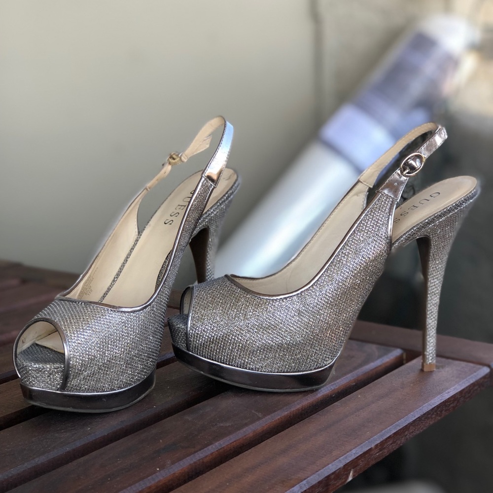 Guess sparkly heels